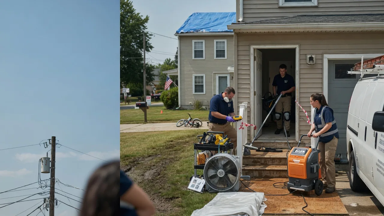 Water Damage Repair in Milford, IL near me